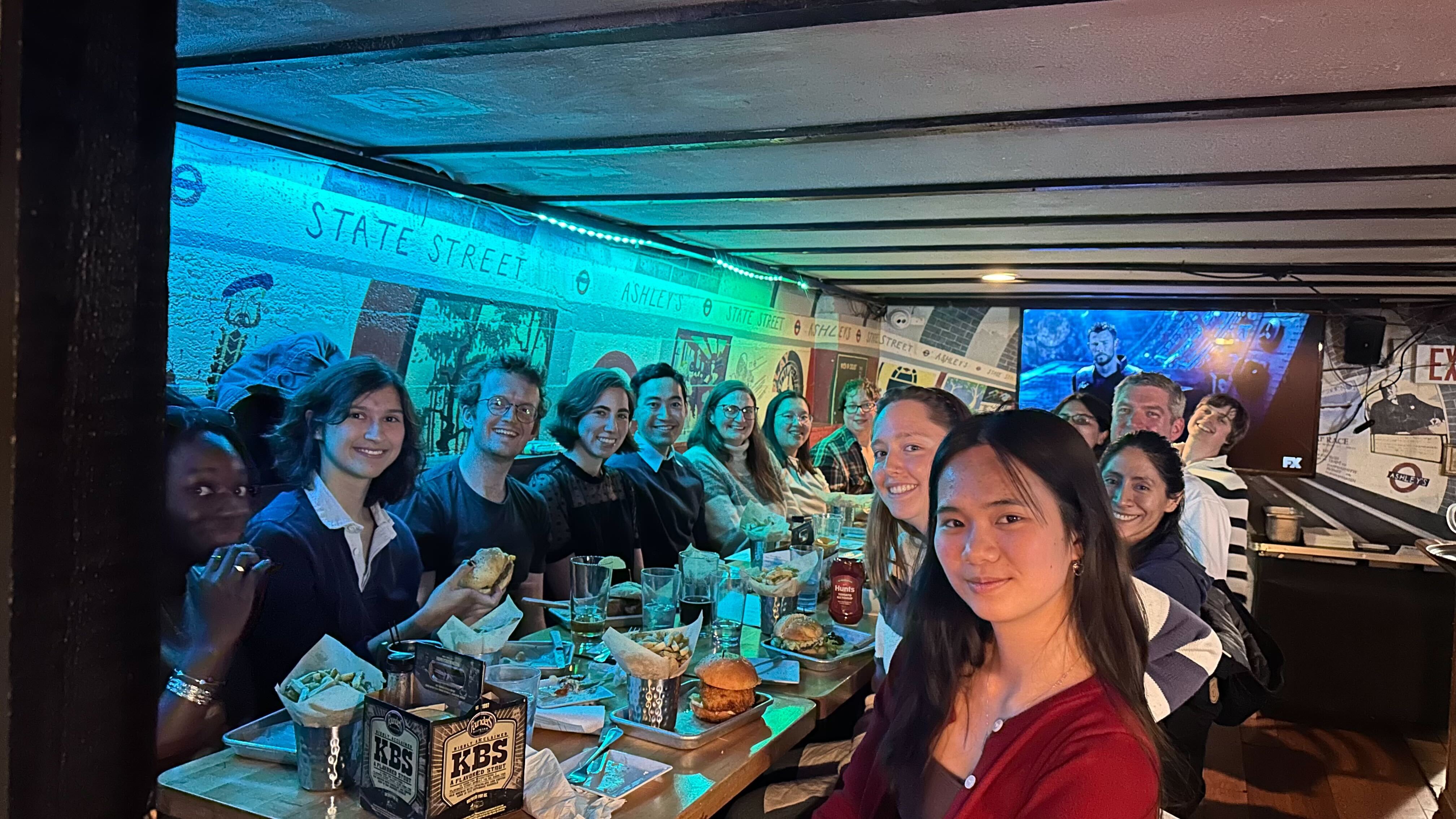 Lab dinner